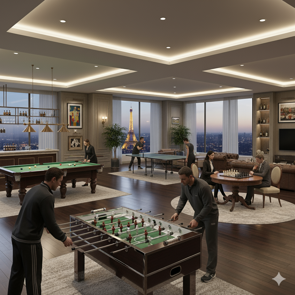 Professional boxing arena and training facility at Atco La Vivant