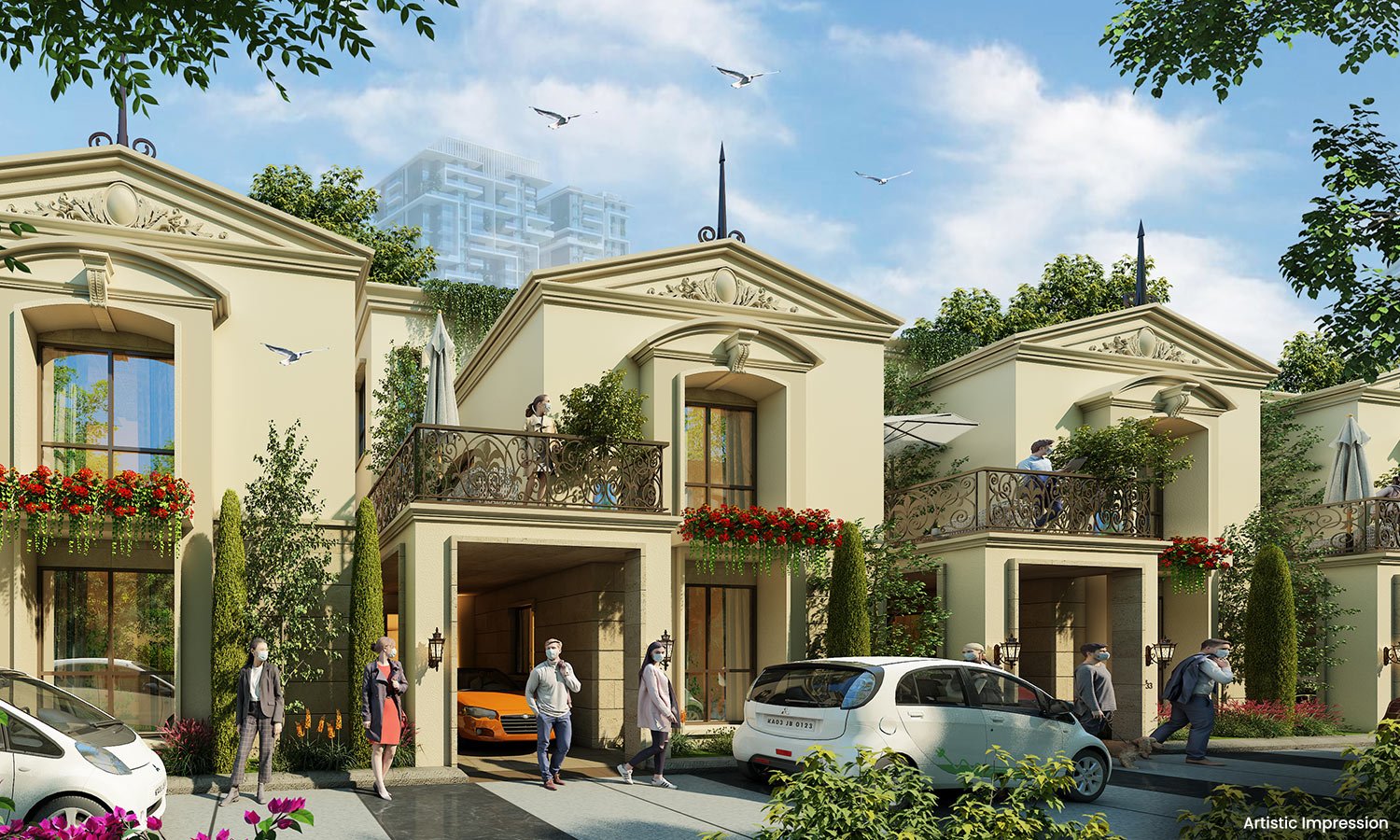 Clubhouse interior at Atco La Vivant